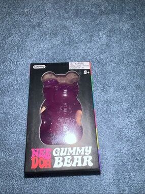 **AUTHENTIC** NeeDoh Gummy Bear Squishy Toy - Purple